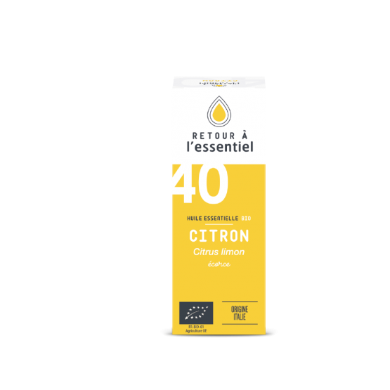 40 - Huile essentielle de CITRON Bio